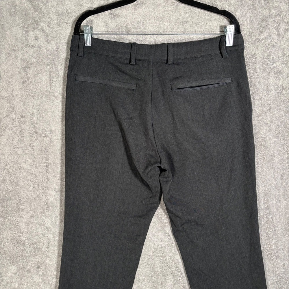 Quince Mens Ultra-Stretch 24/7 Smart Chino Dark Charcoal Gray Pant 34x32 GCGL01 - Picture 9 of 16